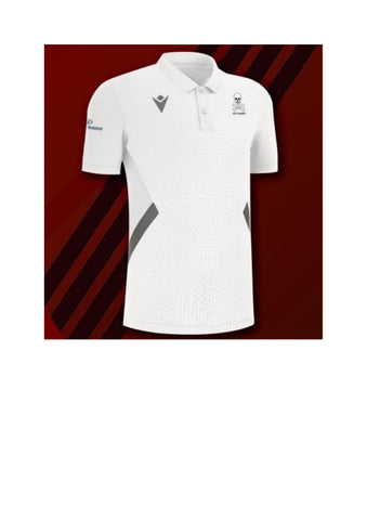 UCC Rugby Rap Polo - White  (Item only available for In Store Collection)