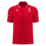 UCC Rugby Macron Aulos Polo Red (Item only available for In Store Collection)