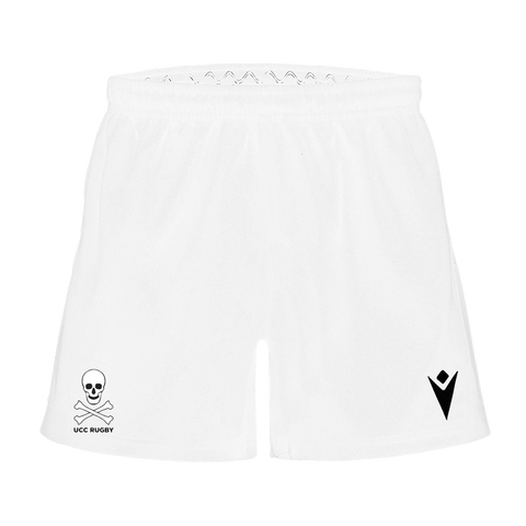 UCC Rugby Male Playing Shorts -White (Item only available for In Store Collection)