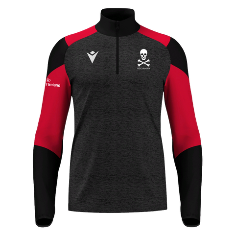 UCC Rugby Macron Izel 1/4 Zip Top (Item only available for In Store Collection)